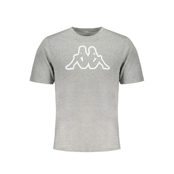 Kappa Gray Cotton T-Shirt