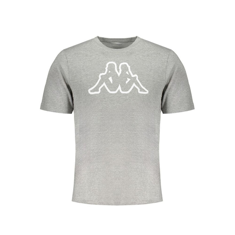 Kappa Gray Cotton T-Shirt