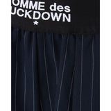 Comme Des Fuckdown Blue Polyester Jeans & Pant