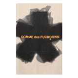 Comme Des Fuckdown Beige Cotton T-Shirt