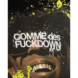 Comme Des Fuckdown Black Cotton T-Shirt