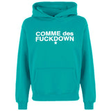 Comme Des Fuckdown Green Cotton Sweater