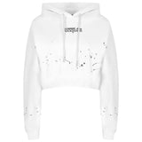 Comme Des Fuckdown White Cotton Sweater