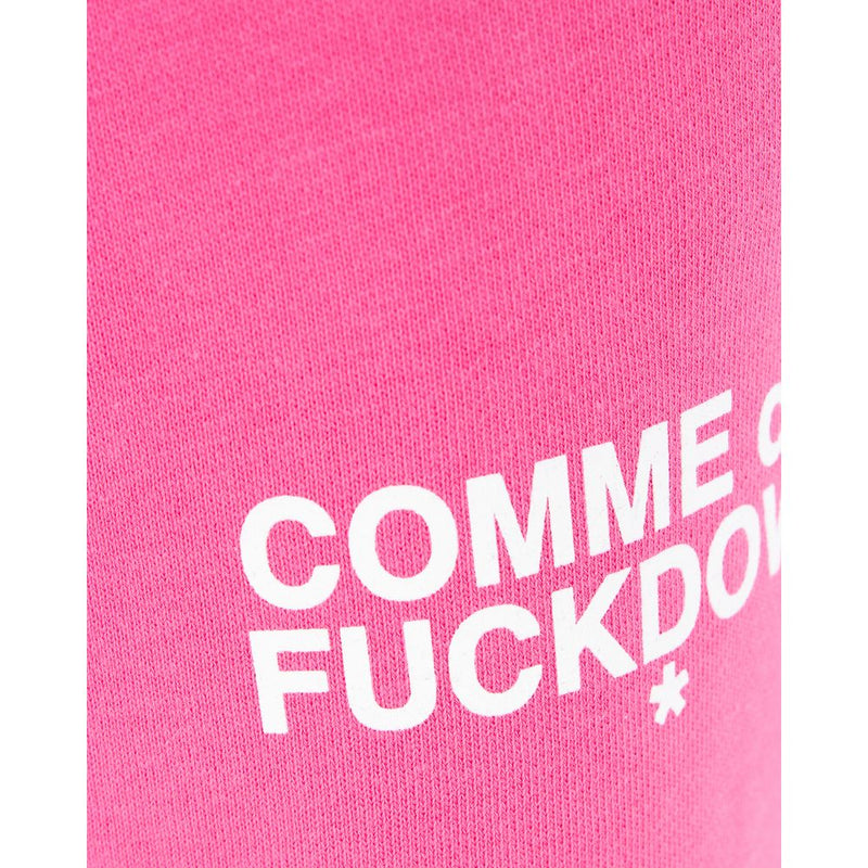 Comme Des Fuckdown Pink Cotton Jeans & Pant