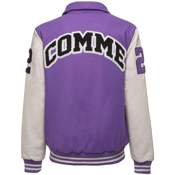 Comme Des Fuckdown Purple Polyester Jacket