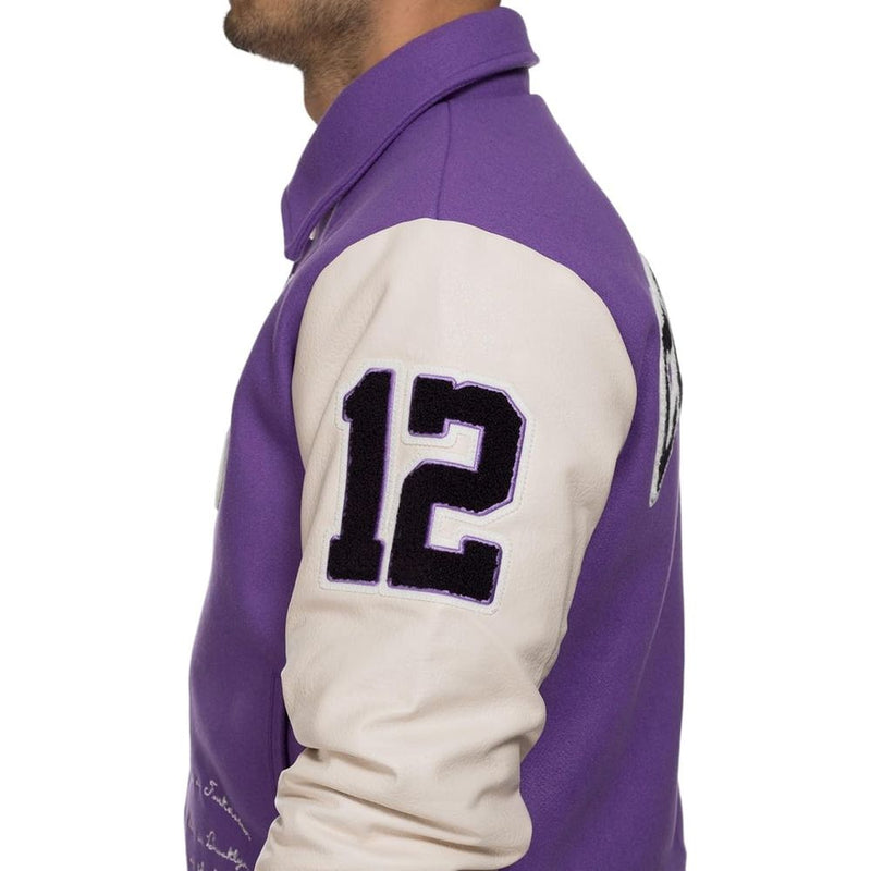 Comme Des Fuckdown Purple Polyester Jacket