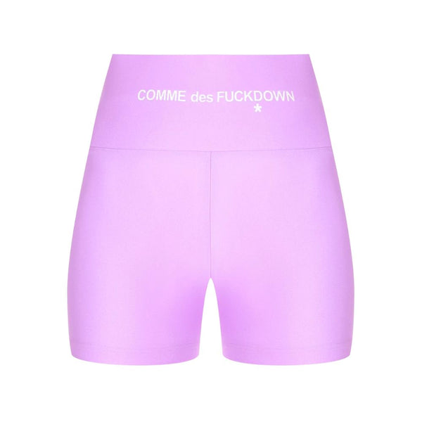 Comme Des Fuckdown Purple Polyester Short