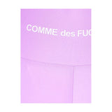 Comme Des Fuckdown Purple Polyester Short