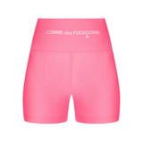 Comme Des Fuckdown Pink Polyester Short