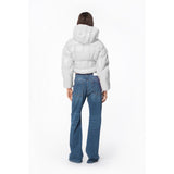 PINKO White Nylon Jackets & Coat