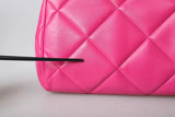 Dolce & Gabbana Pink Quilted Leather SICILY Shoulder Purse Satchel Bag