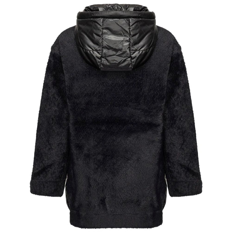 PINKO Black Nylon Jackets & Coat