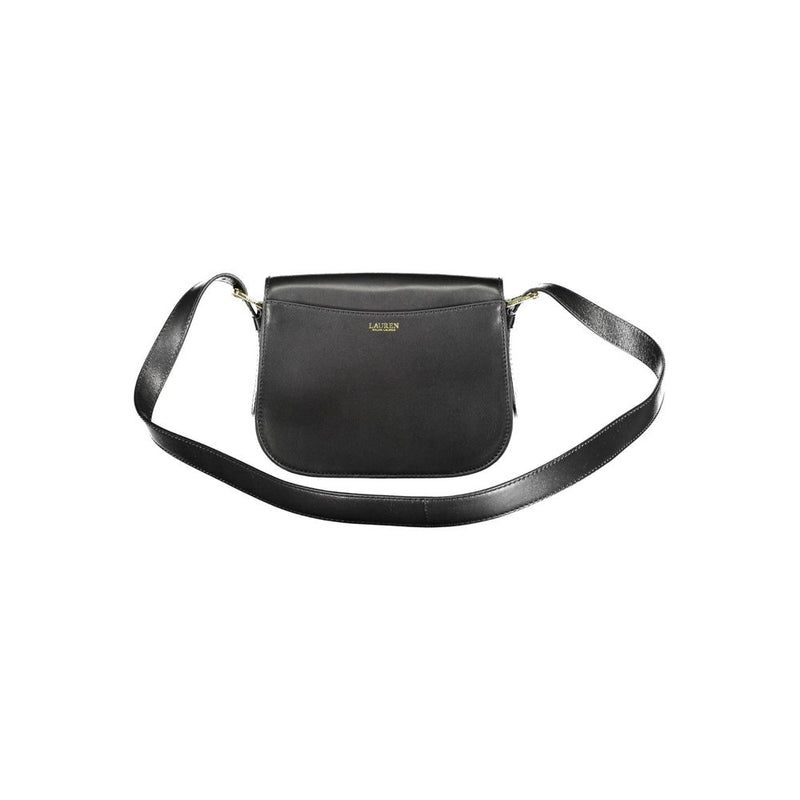 Ralph Lauren Black Leather Handbag