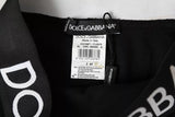 Dolce & Gabbana Black Cotton Stretch Branded Logo Underwear