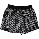 Dolce & Gabbana Black DG Logo Cotton Stretch Boxer Shorts Underwear