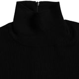 Dolce & Gabbana Black Wool Turtleneck Long Sleeves Sweater