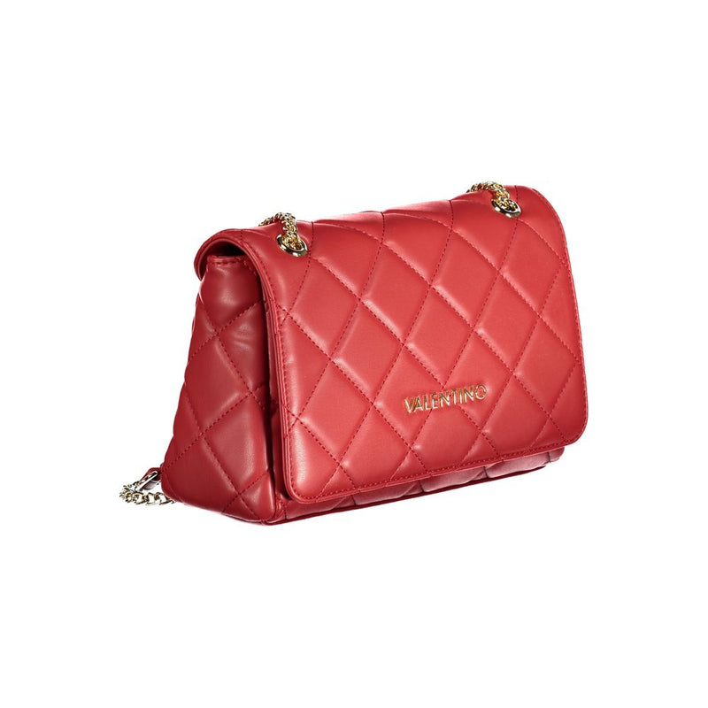 Valentino Bags Red Polyethylene Handbag