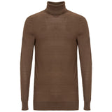 Brioni Brown Cashmere Sweater