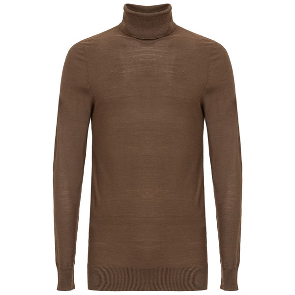 Brioni Brown Cashmere Sweater