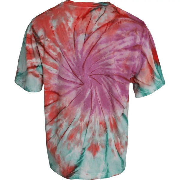 Dolce & Gabbana Multicolor Tie Dye Cotton Round Neck T-shirt