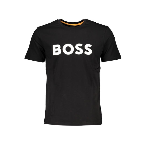 Hugo Boss Black Cotton T-Shirt