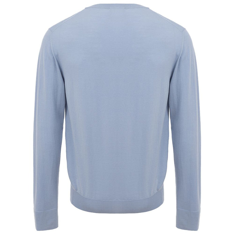 Brioni Light Blue Wool Sweater