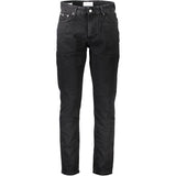 Calvin Klein Black Cotton Jeans & Pant