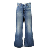 Tommy Hilfiger Blue Cotton Jeans & Pant