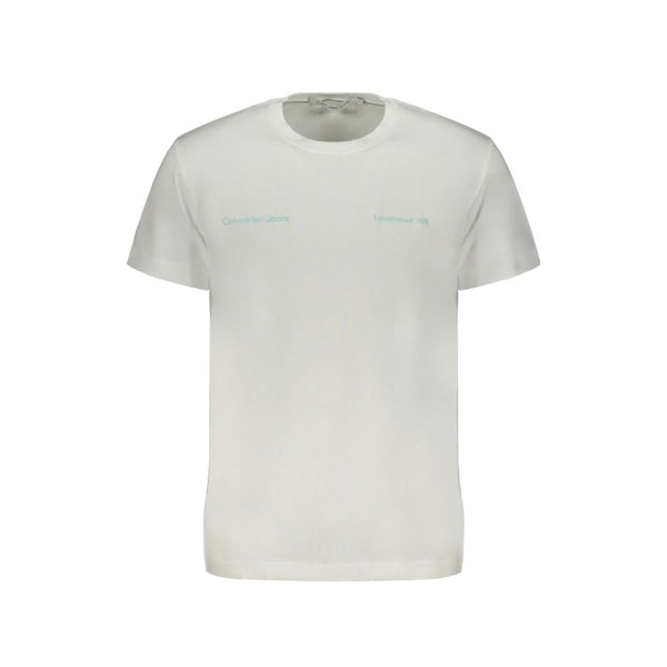 Calvin Klein White Cotton T-Shirt