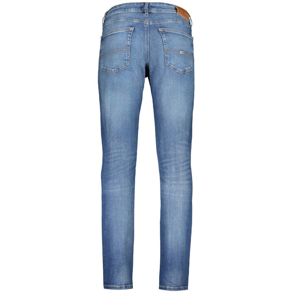 Tommy Hilfiger Blue Cotton Jeans & Pant