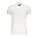 Tommy Hilfiger White Cotton Polo Shirt