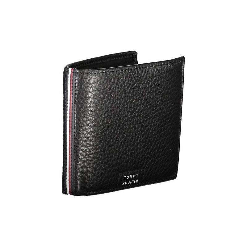 Tommy Hilfiger Black Leather Wallet