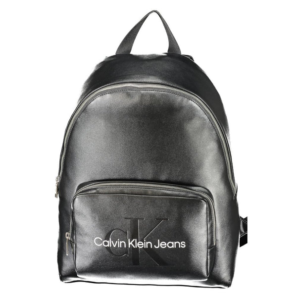 Calvin Klein Black Polyester Backpack