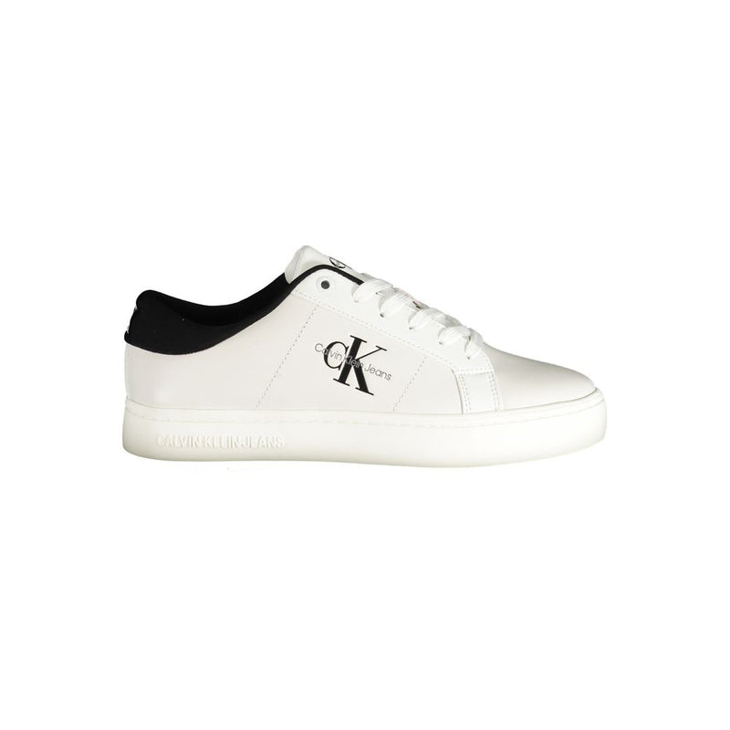 Calvin Klein White Polyester Sneaker