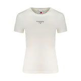 Tommy Hilfiger White Cotton Tops & T-Shirt