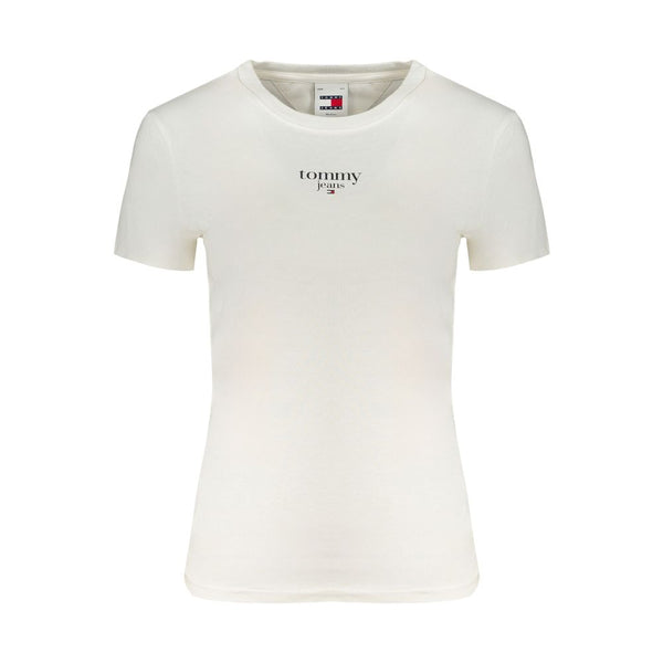 Tommy Hilfiger White Cotton Tops & T-Shirt