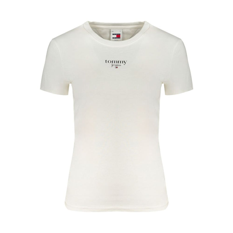 Tommy Hilfiger White Cotton Tops & T-Shirt