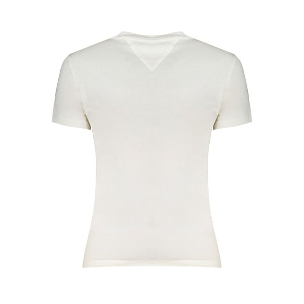 Tommy Hilfiger White Cotton Tops & T-Shirt