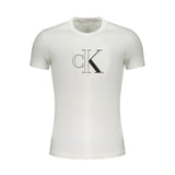 Calvin Klein White Cotton T-Shirt