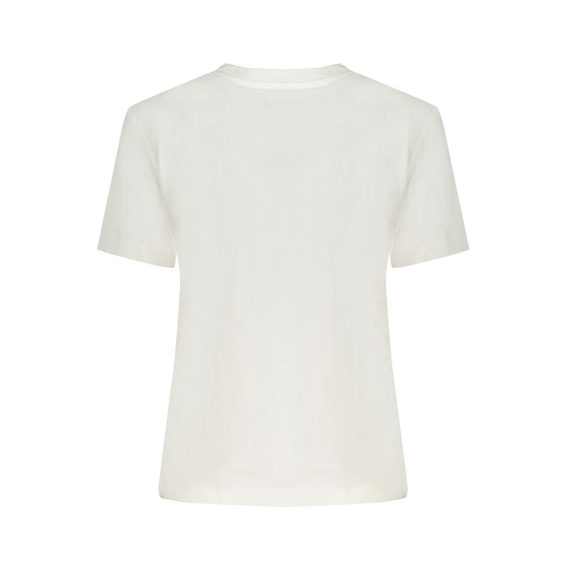 Calvin Klein White Cotton Tops & T-Shirt