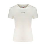 Tommy Hilfiger White Cotton Tops & T-Shirt