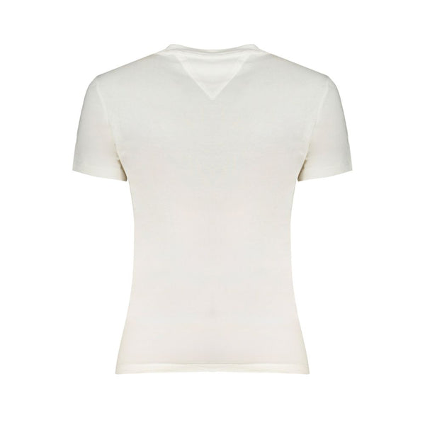 Tommy Hilfiger White Cotton Tops & T-Shirt