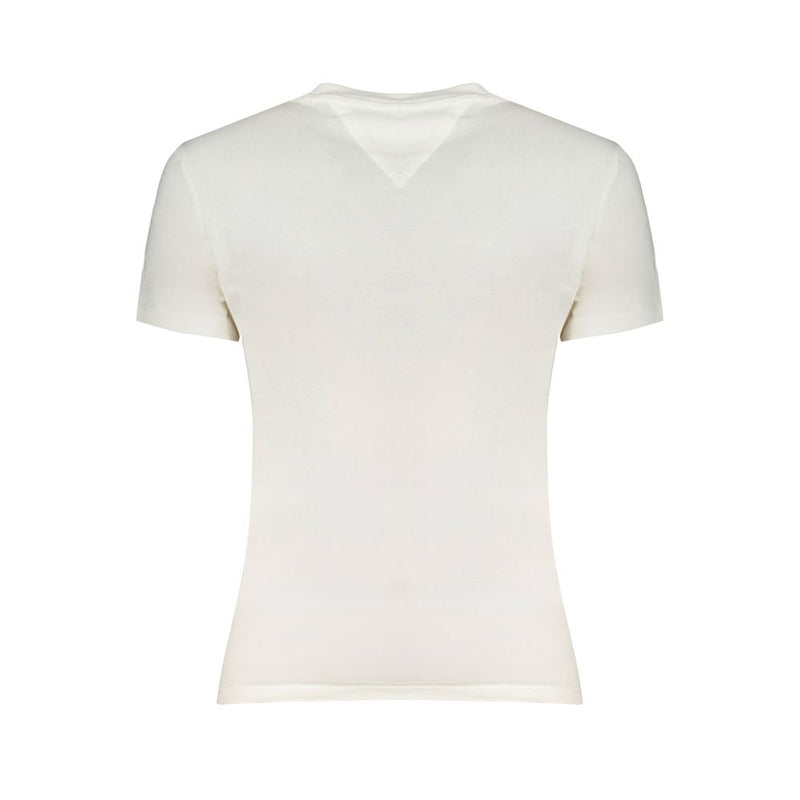 Tommy Hilfiger White Cotton Tops & T-Shirt