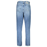 Calvin Klein Blue Cotton Jeans & Pant