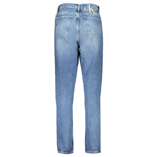 Calvin Klein Blue Cotton Jeans & Pant