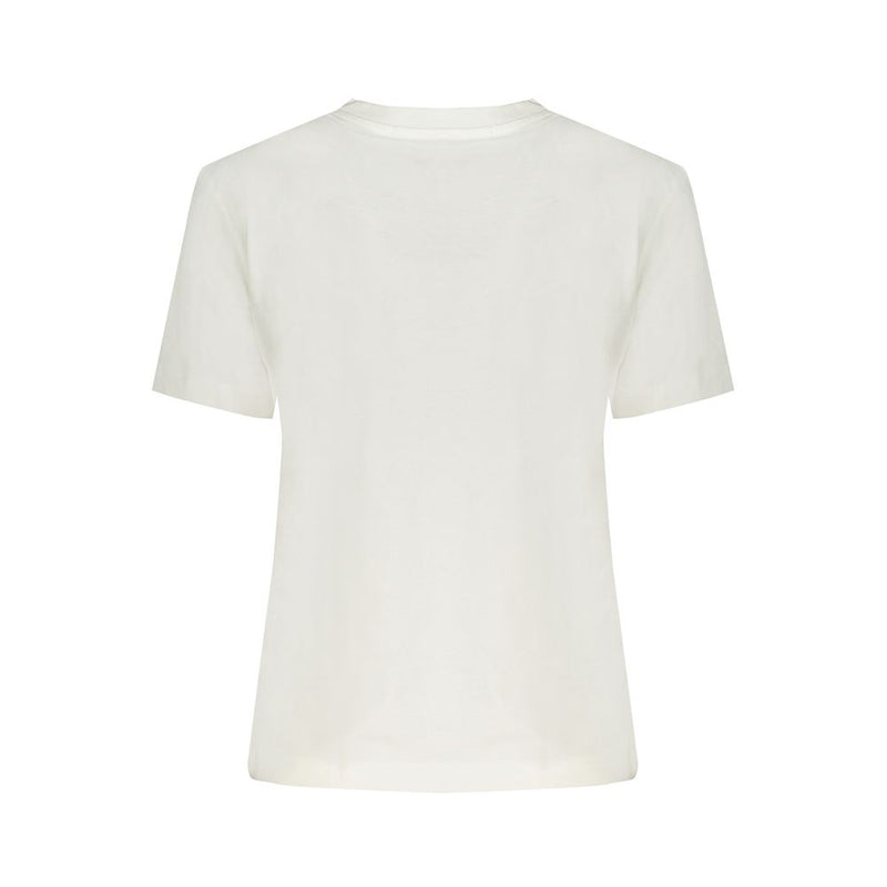 Calvin Klein White Cotton Tops & T-Shirt