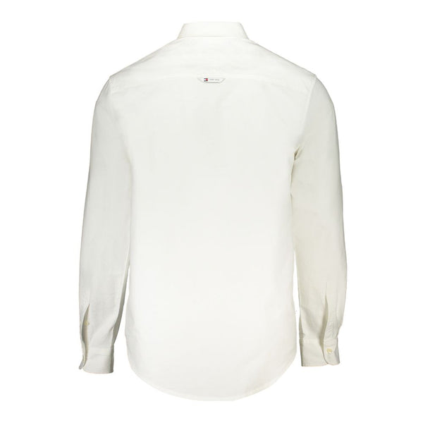 Tommy Hilfiger White Cotton Shirt