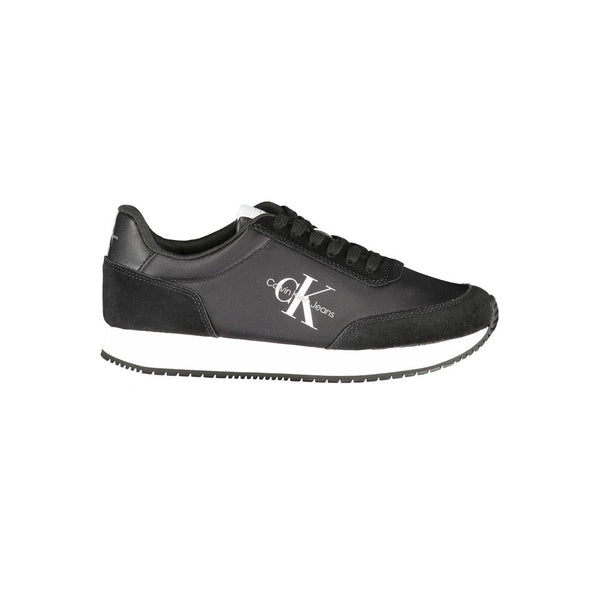 Calvin Klein Black Polyester Sneaker