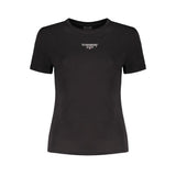 Tommy Hilfiger Black Cotton Tops & T-Shirt