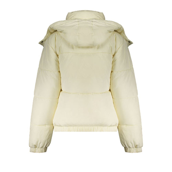 Fila Beige Polyester Women Jacket